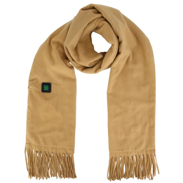 Verwarmd fleece sjaal en nek wikkelen met USB voeding en drie temperatuurstanden