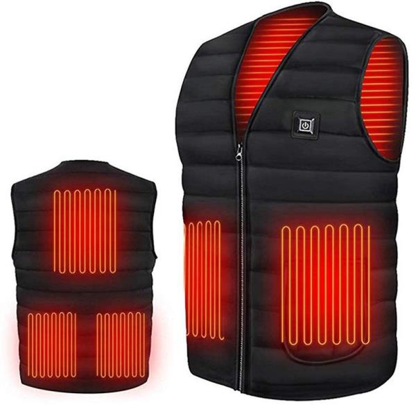 Unisex verwarmd lichaam verwarmer romp verwarming vest