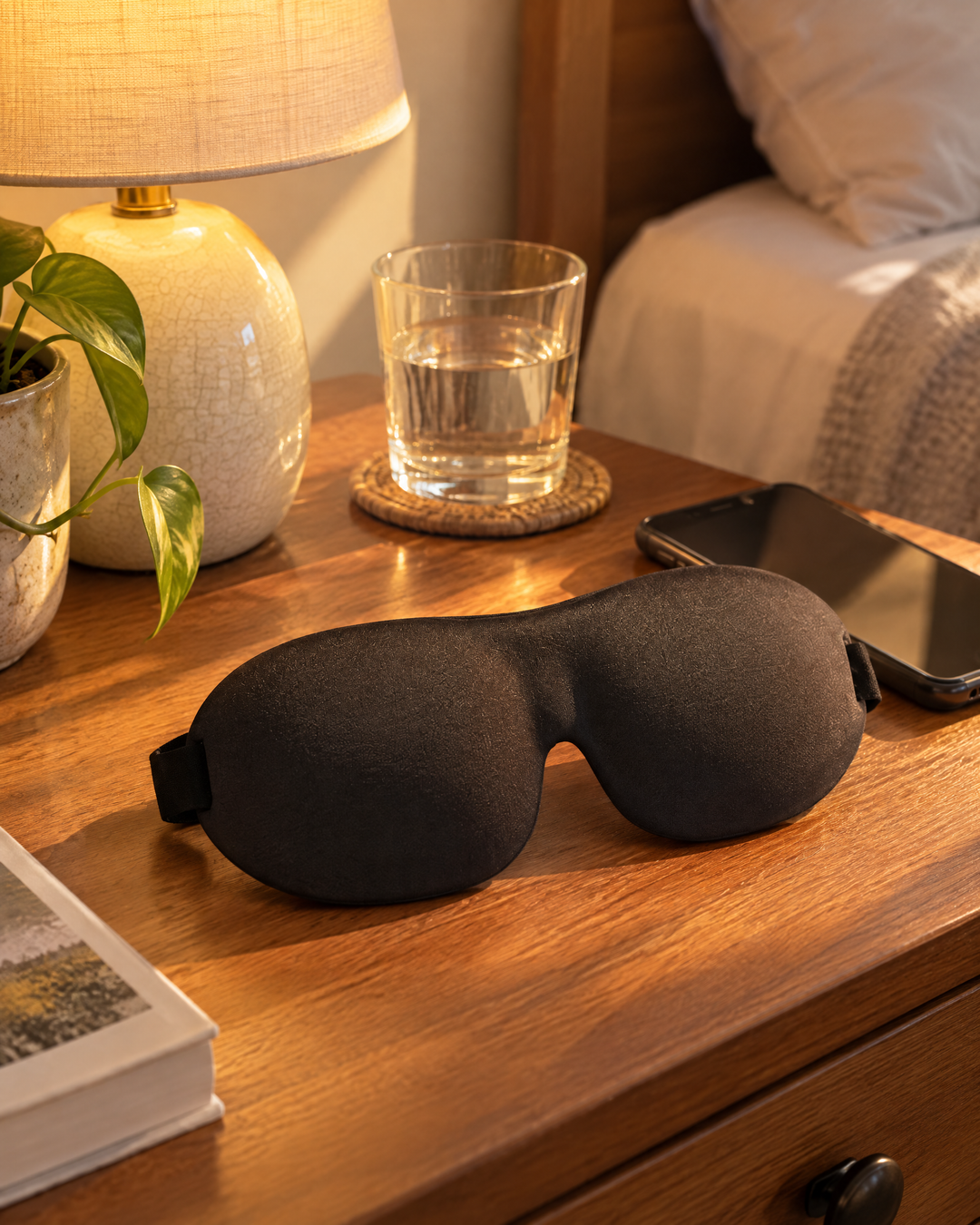 Contour slaapmasker 3D met volledige verduistering en verstelbare band