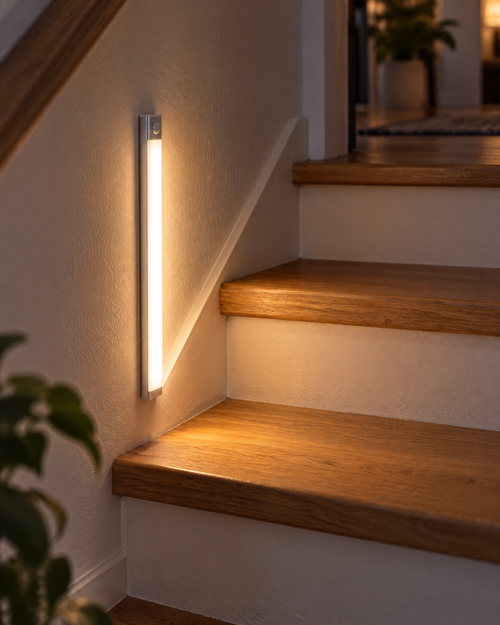 Oplaadbare LED-lamp met bewegingssensor – magnetisch te bevestigen