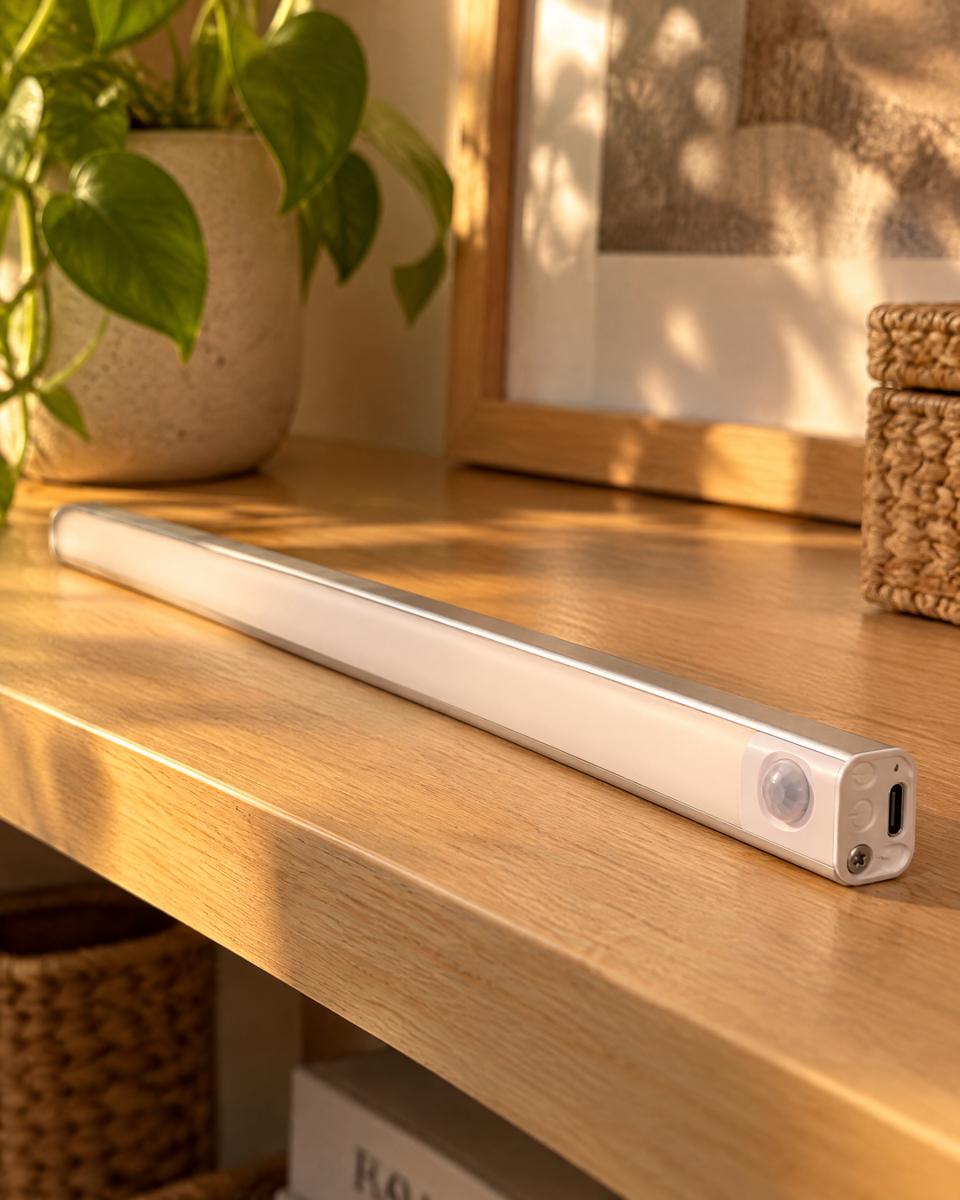 Oplaadbare LED-lamp met bewegingssensor – magnetisch te bevestigen