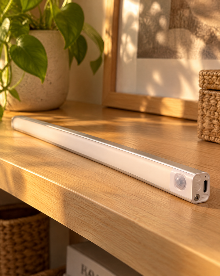 Oplaadbare LED-lamp met bewegingssensor – magnetisch te bevestigen