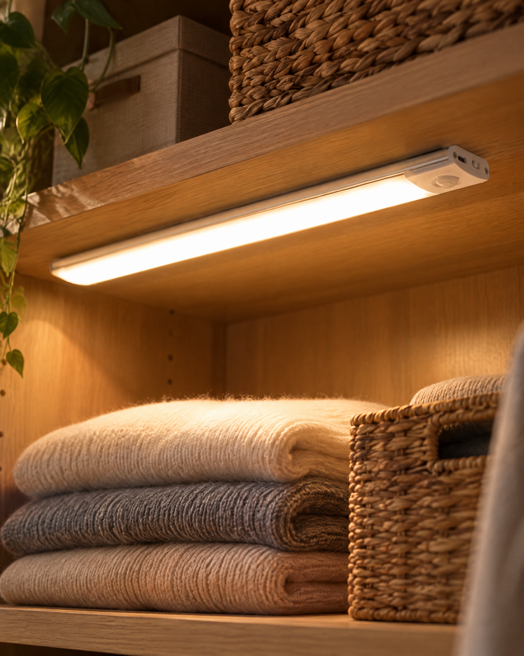 Oplaadbare LED-lamp met bewegingssensor – magnetisch te bevestigen
