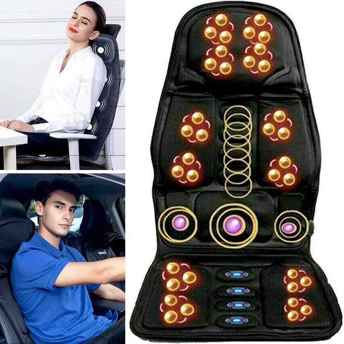 Hollevo™ Massagekussen met vibratie en verwarmd nekkussen
