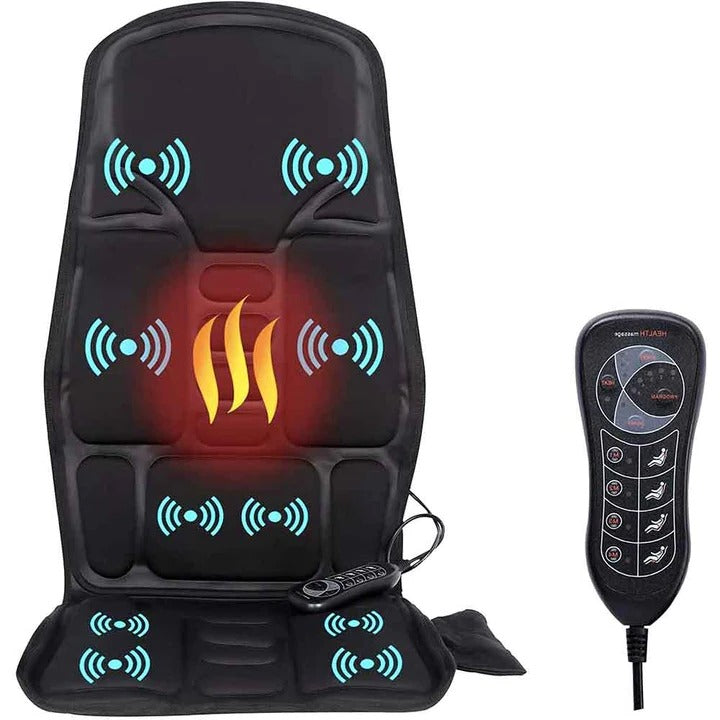 Hollevo™ Massagekussen met vibratie en verwarmd nekkussen