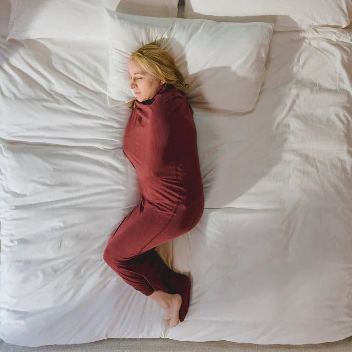 Draagbare swaddle-deken voor volwassenen met zachte druk