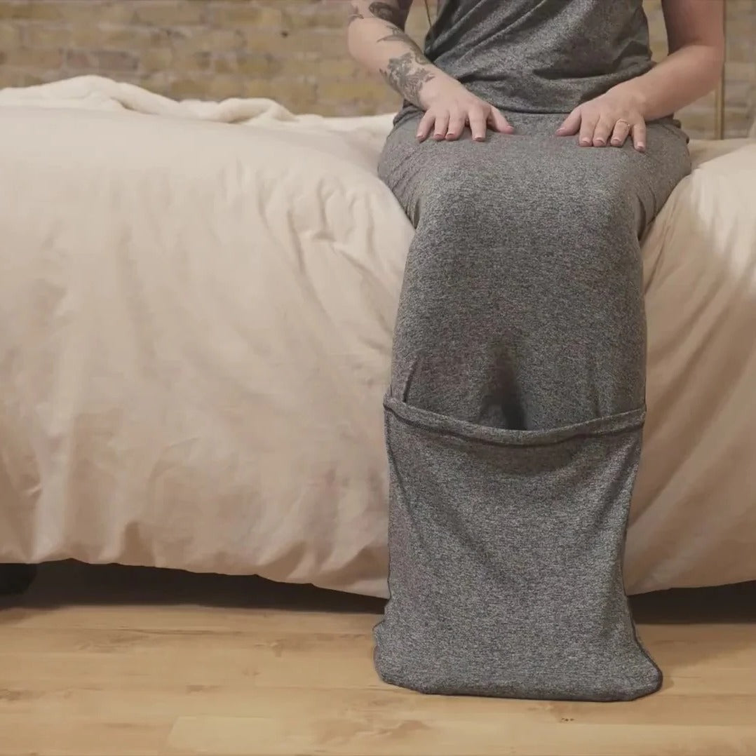 Draagbare swaddle-deken voor volwassenen met zachte druk