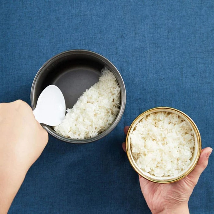 Mini rijstkoker met stoommandje en warmhoudfunctie