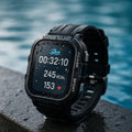 Hollevo™ Waterdichte smartwatch om mee te zwemmen met fitnesstracker