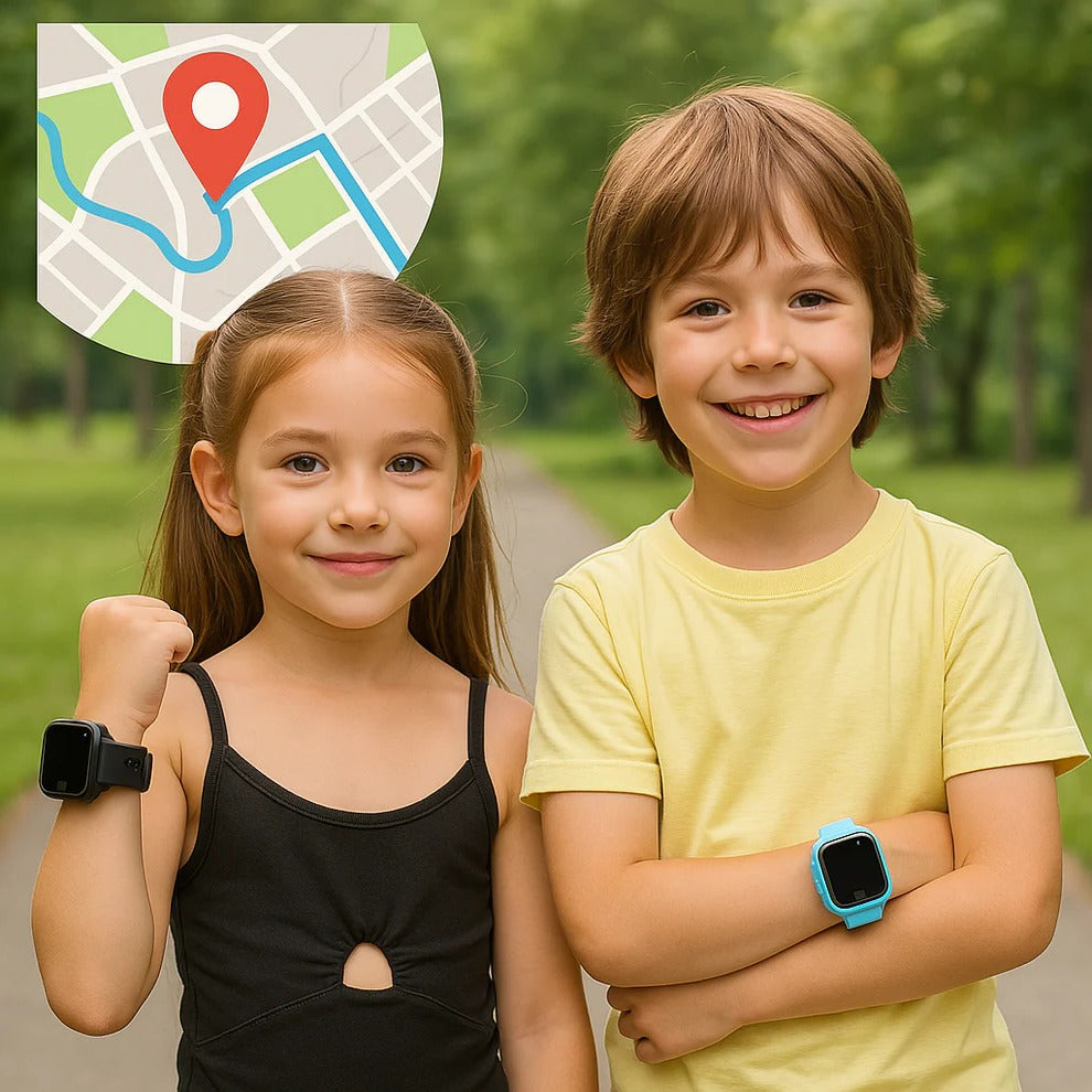 GPS-horloge voor kinderen met SOS-knop en belfunctie
