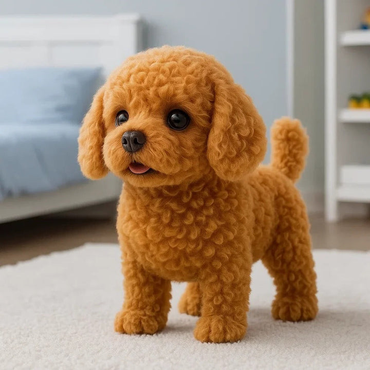 Hollevo™ Interactieve knuffelpuppy die loopt en blaft