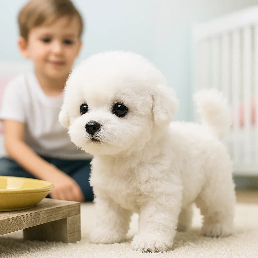 Hollevo™ Interactieve knuffelpuppy die loopt en blaft