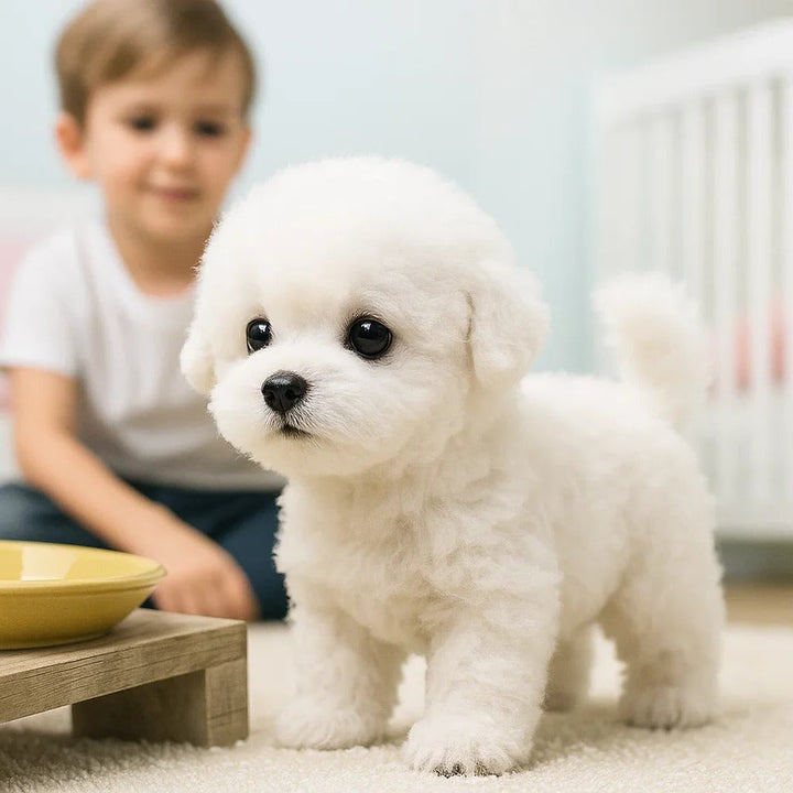 Hollevo™ Interactieve knuffelpuppy die loopt en blaft