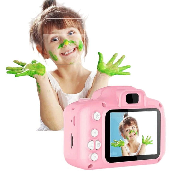 Digitale kindercamera met 1080P video, twee lenzen en zoom