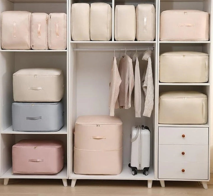 Grote compressie-opbergtas voor dekbedden, plaids en jassen