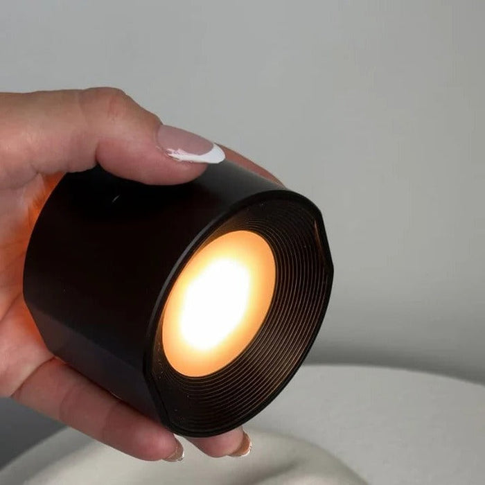 Hollevo™ Oplaadbare led-wandlamp met magnetische voet die 360° draait