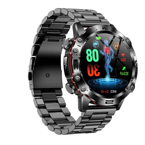 Hollevo™ Smartwatch met Bluetooth-bellen, stappenteller en sportmodi