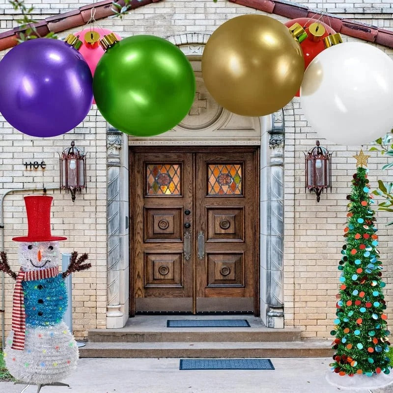 Opblaasbaar feestdagen bal decoratie