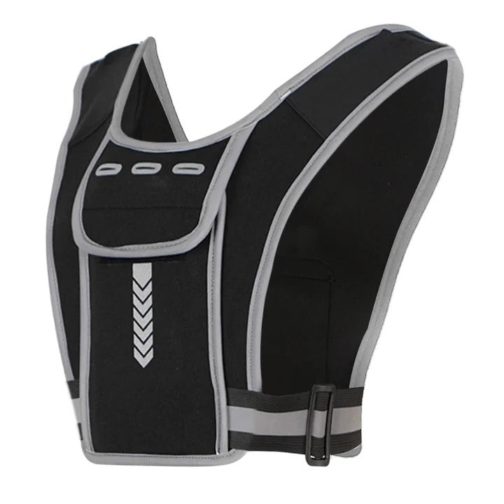 Hardlopen borst tas en reflecterend veiligheid vest