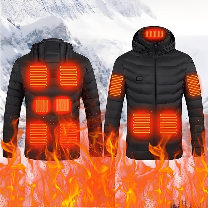 Hollevo™ Verwarmde jas met 3 standen en tot 10 uur warmte