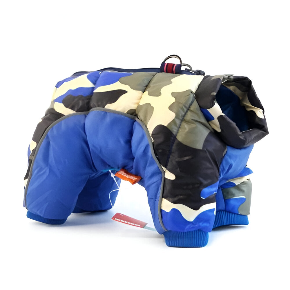 Hollevo™ Waterafstotende hondenjas met reflectie voor winterwandelingen
