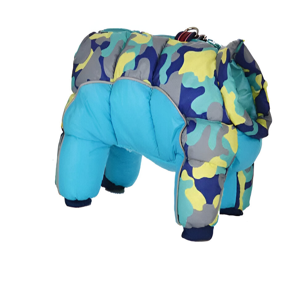 Hollevo™ Waterafstotende hondenjas met reflectie voor winterwandelingen