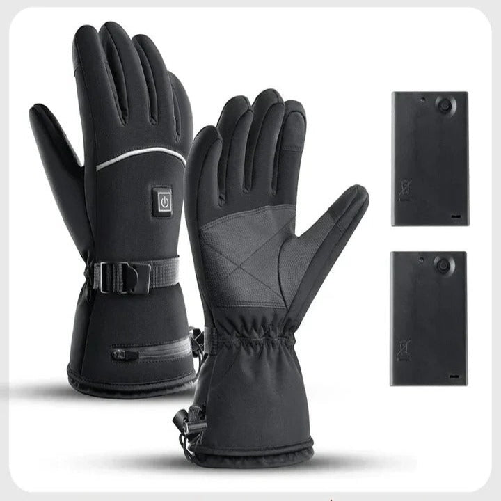 Hollevo™ Verwarmde motorhandschoenen met touchscreen-vingers
