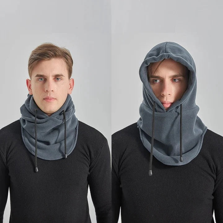 Ademend polar fleece bivakmuts masker en ski capuchon voor de winter buiten