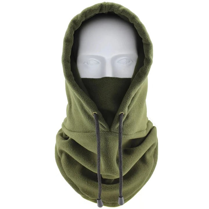 Ademend polar fleece bivakmuts masker en ski capuchon voor de winter buiten