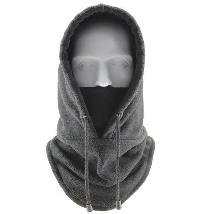 Hollevo™ Fleece bivakmuts met verstelbaar koord voor ski en kou