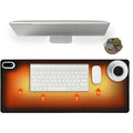 Hollevo™ Verwarmde bureaumat met 5 warmtestanden en display
