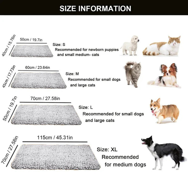 Hollevo™ Zelfverwarmend dekentje voor kat en hond zonder stroom