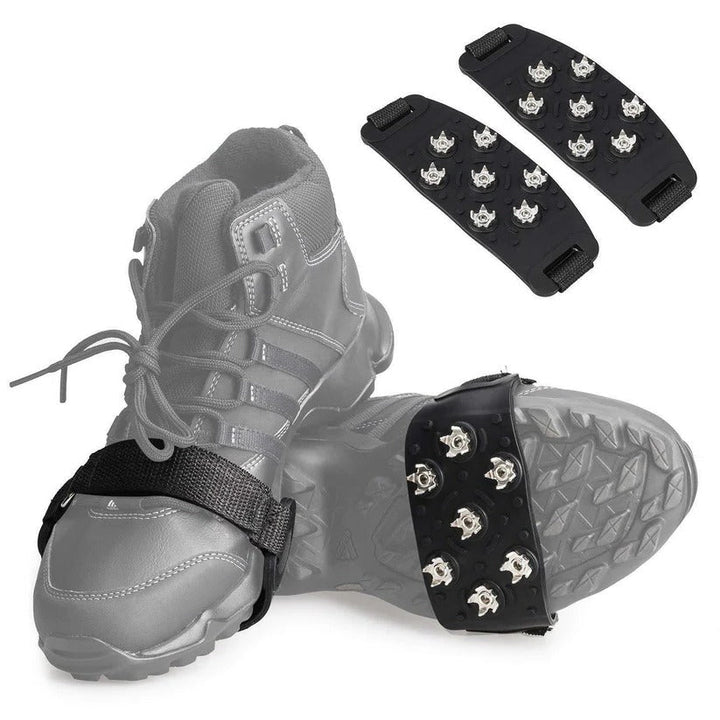 Hollevo™ Verstelbare ijsspikes voor schoenen en laarzen – 7 stalen punten
