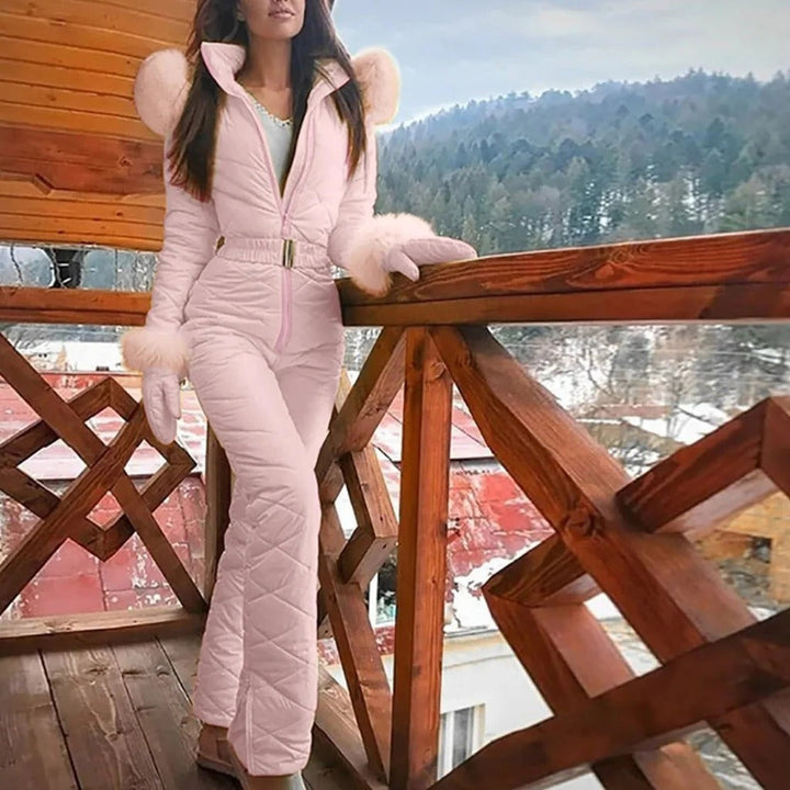 Stijlvol winter casual snowboard ski geschikt met rits voor dames