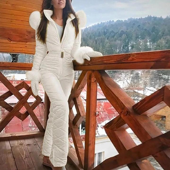 Stijlvol winter casual snowboard ski geschikt met rits voor dames
