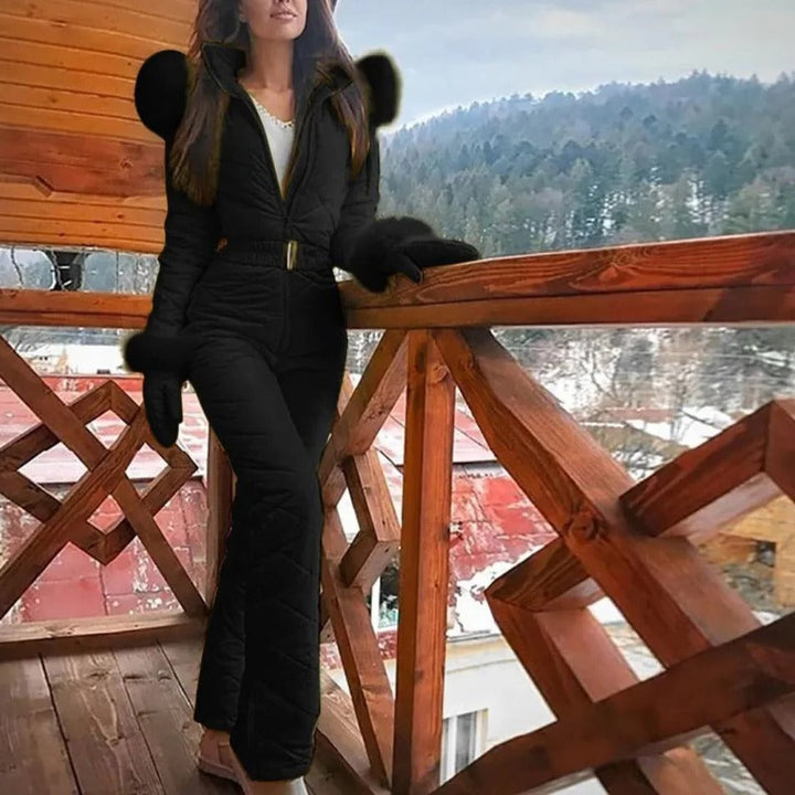 Stijlvol winter casual snowboard ski geschikt met rits voor dames