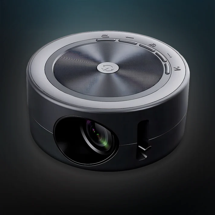 Hollevo™ Draagbare mini projector met 1080P-ondersteuning en powerbank