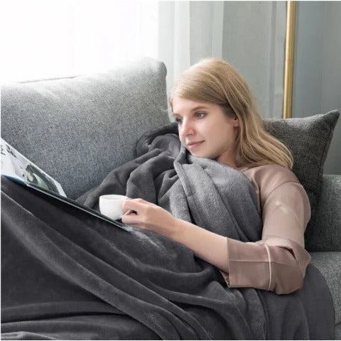 Waterdichte omkeerbare plaid voor bank en bed