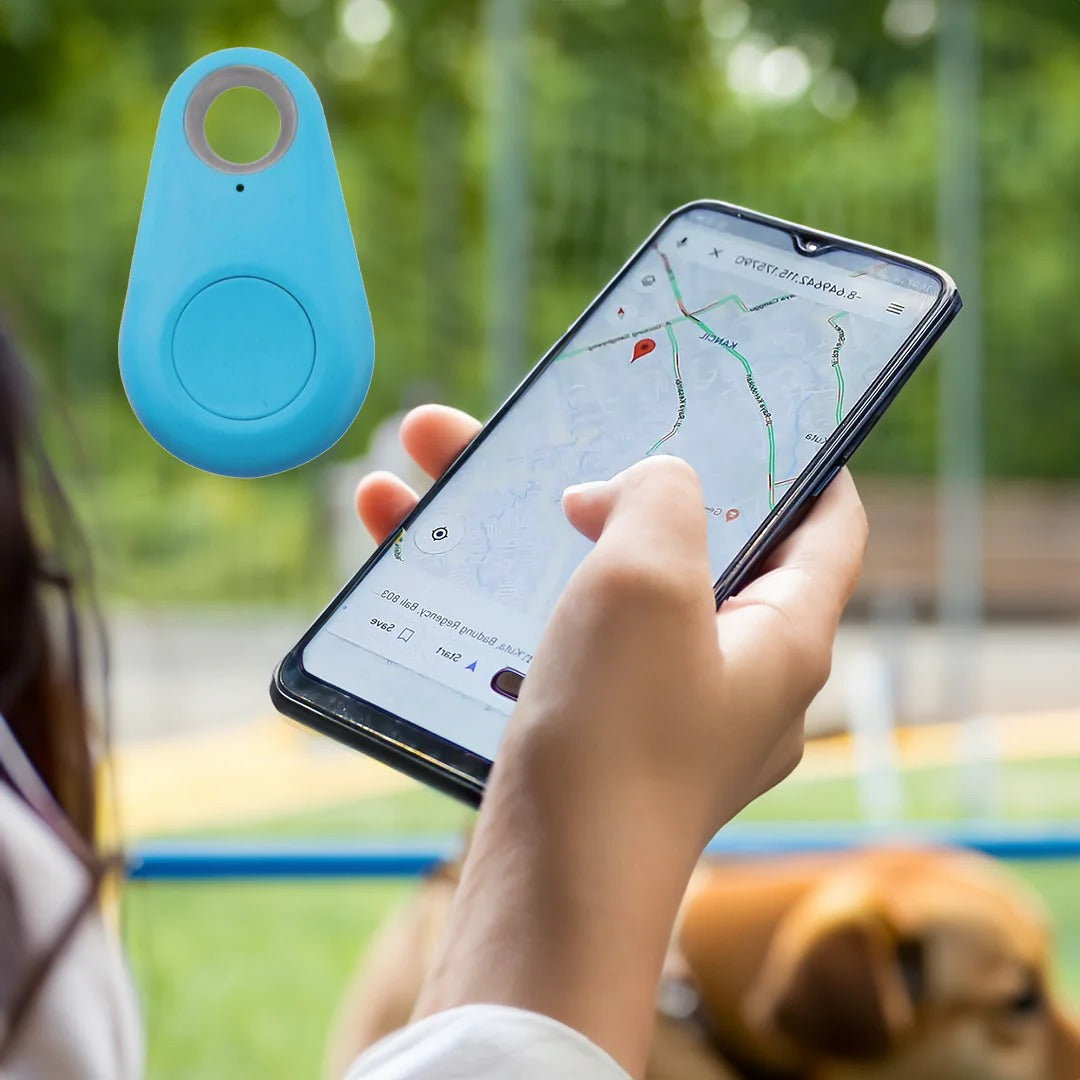 Hollevo™ Bluetooth tracker voor huisdieren met piepsignaal en zones