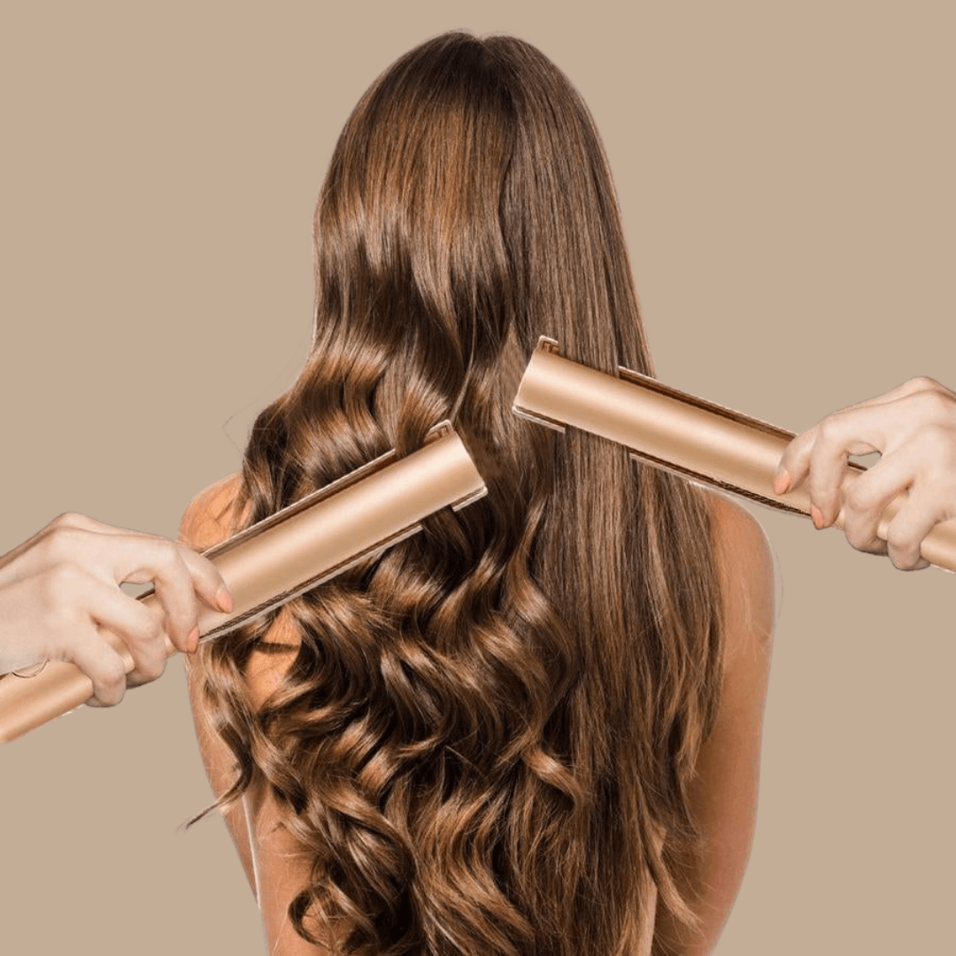 Hairstyler 2-in-1 voor salonwaardig haar, gewoon thuis