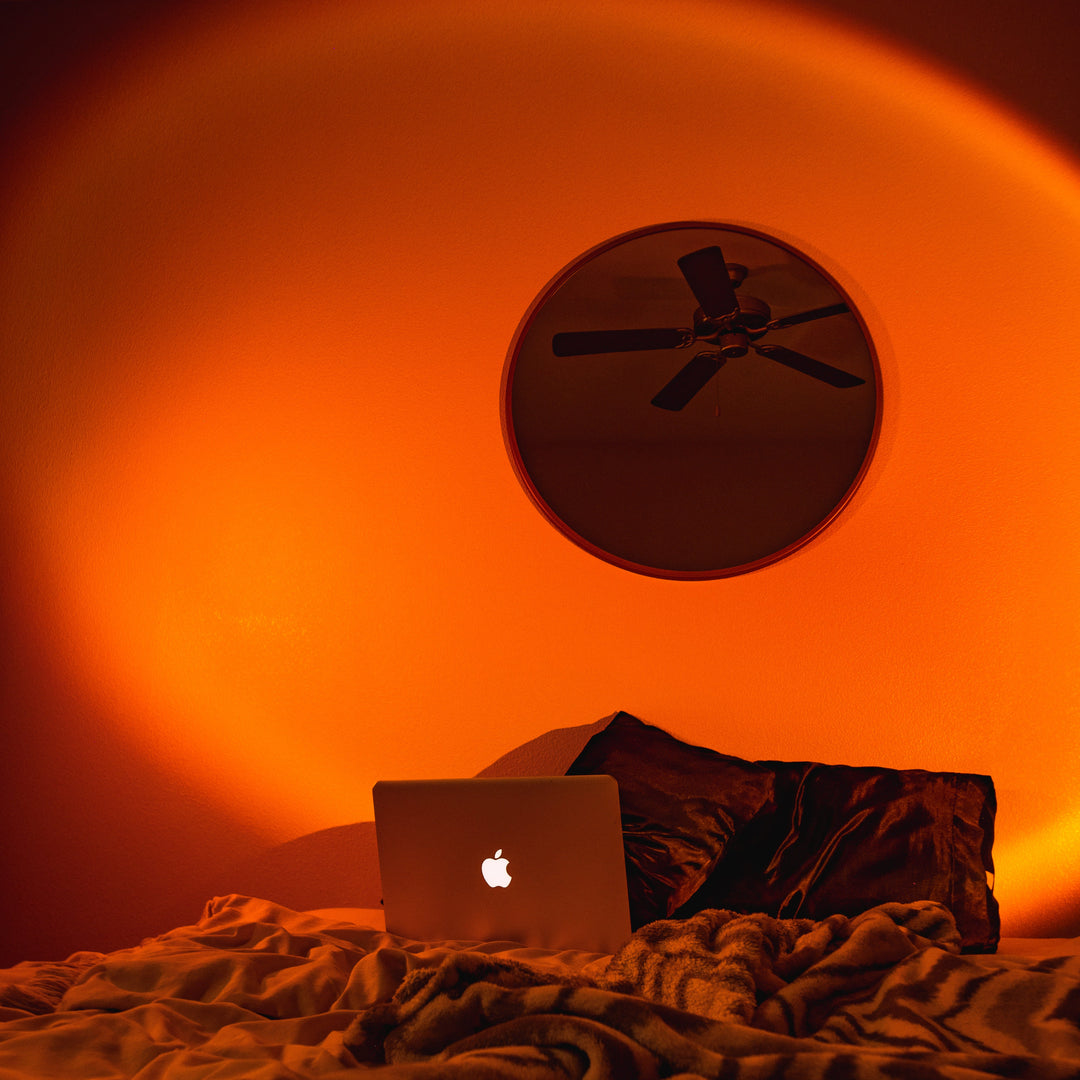 Slimme zonsondergang-lamp met app-bediening en miljoenen kleuren