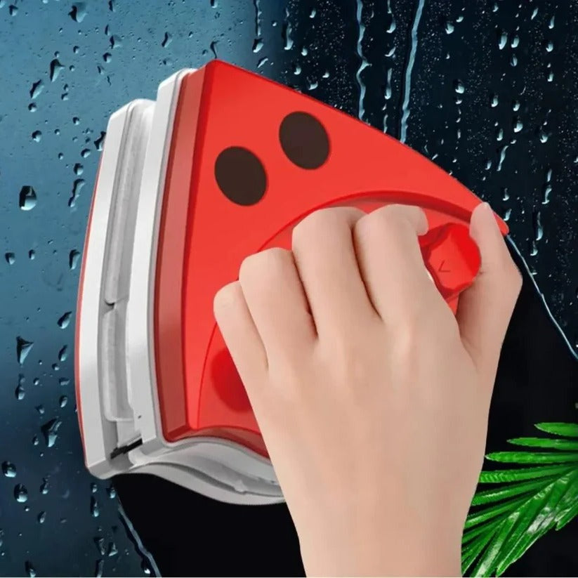 Hollevo™ Dubbelzijdige magnetische raamreiniger voor lastige ramen
