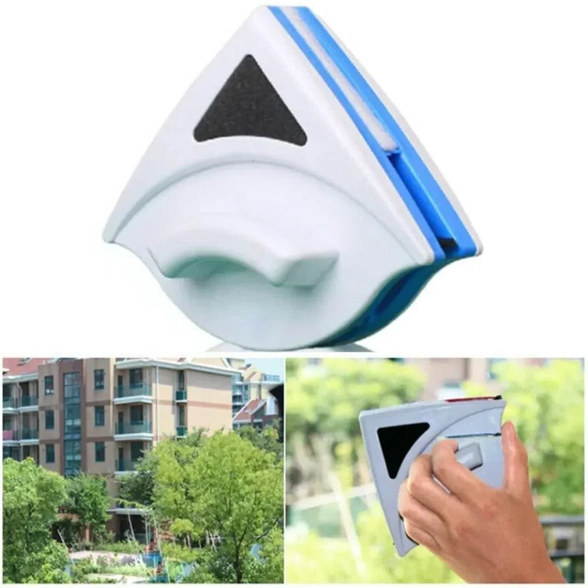 Hollevo™ Dubbelzijdige magnetische raamreiniger voor lastige ramen