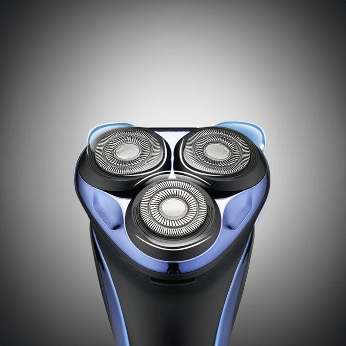 Scheerapparaat voor heren met flexibele 3D-kop en led-display