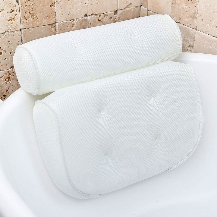 Ergonomisch badkussen van ademend 4D air mesh voor je nek