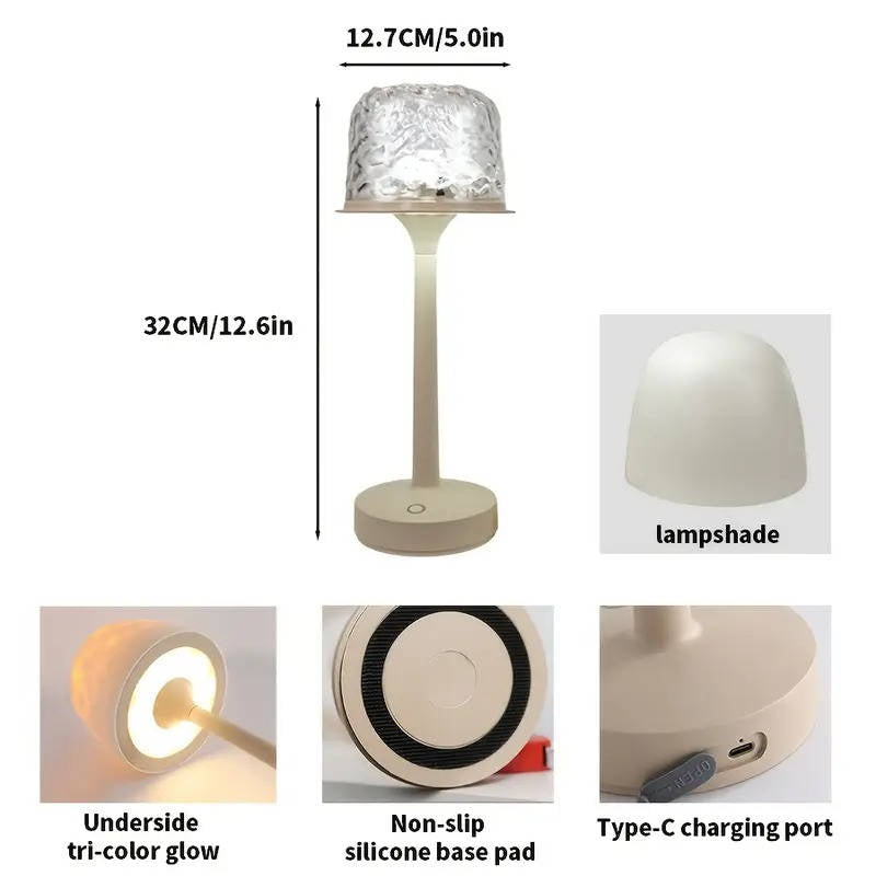 Draadloze projectorlamp met watereffect, afstandsbediening en 16 kleuren