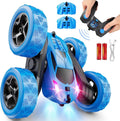 Hollevo™ RC stuntauto met 360° flips en twee wisselbare accu's