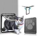 Hollevo™ Magnetisch huisdierluikje voor hordeur, voor hond en kat