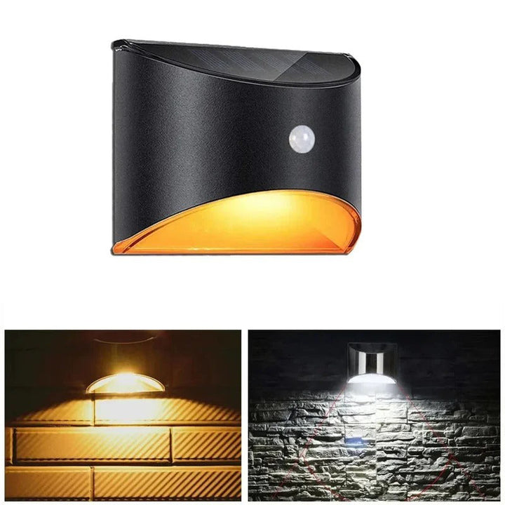 Hollevo™ Solar traplamp met bewegingssensor voor schutting en trap