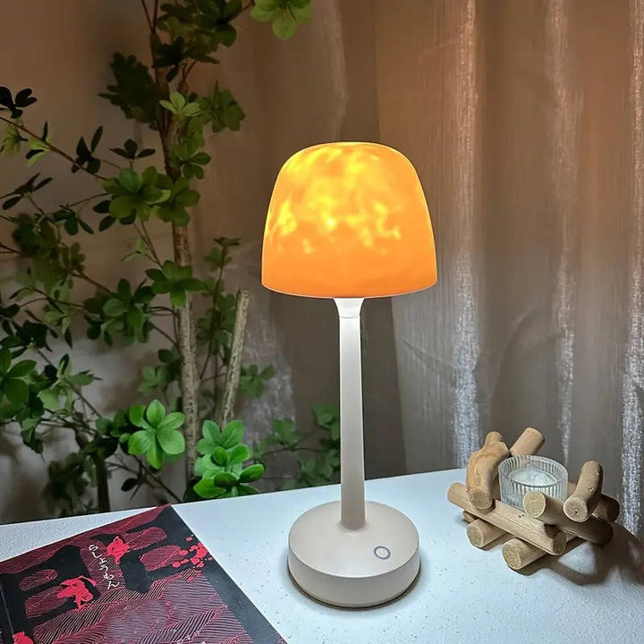 Draadloze projectorlamp met watereffect, afstandsbediening en 16 kleuren